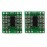 2 PCS LandaTianrui LDTR-WG0127 DC 5V D-level Mini Digital Amplifier Board (Green)