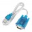 LandaTianrui LDTR-WG0128 HL-340 80cm USB to RS232 Serial Port Adapter Cable (Blue)